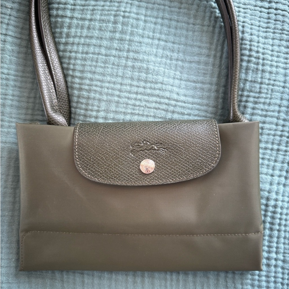 Longchamp Olive Green Bag
